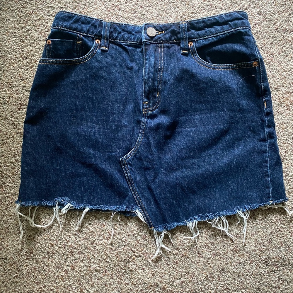 Denim skirt